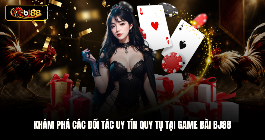 Khám phá các đối tác uy tín quy tụ tại Game bài BJ88