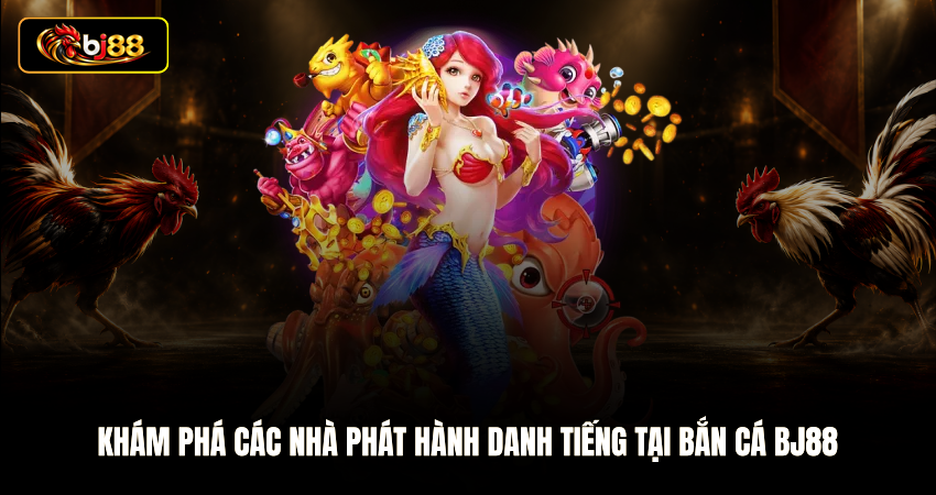 Khám phá các nhà phát hành danh tiếng tại Bắn cá BJ88