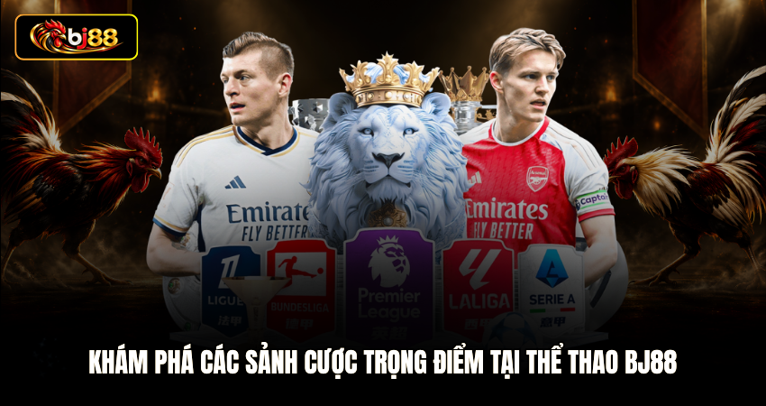Khám phá các sảnh cược trọng điểm tại Thể thao BJ88