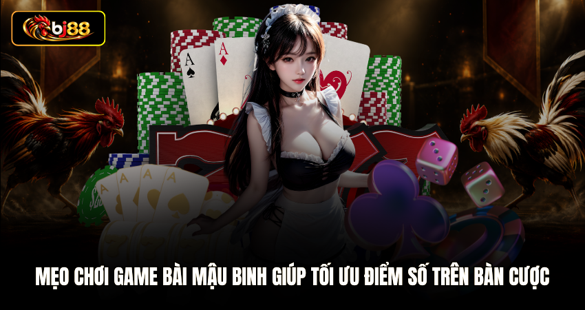 Mẹo chơi game bài mậu binh giúp tối ưu điểm số trên bàn cược