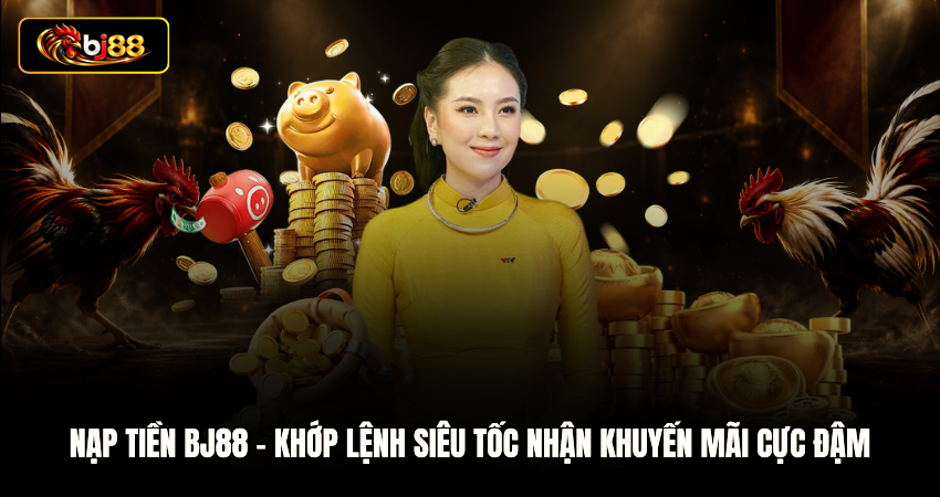 Nạp Tiền BJ88 - Khớp Lệnh Siêu Tốc Nhận Khuyến Mãi Cực Đậm