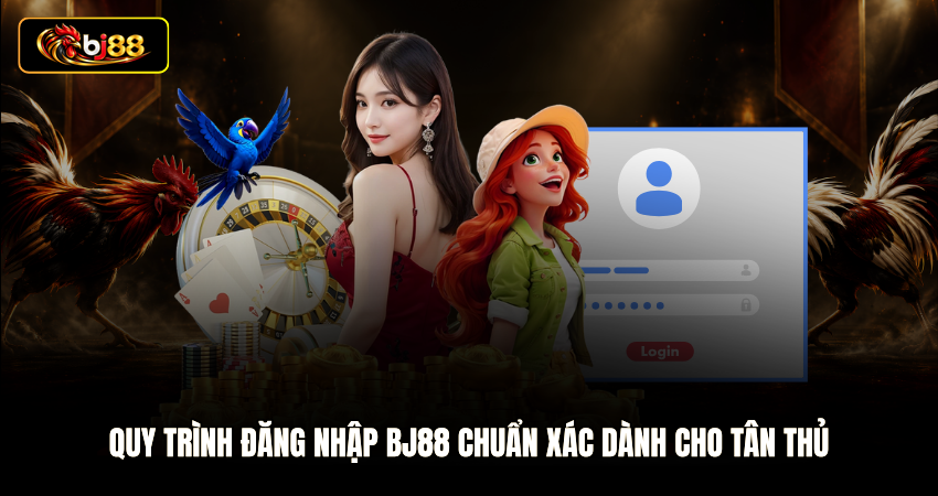 Quy trình đăng nhập BJ88 chuẩn xác dành cho tân thủ