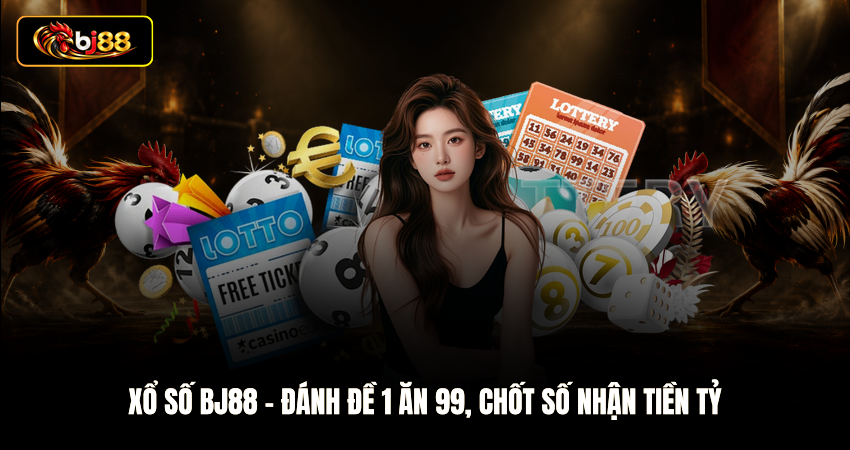 Xổ Số BJ88 - Đánh Đề 1 Ăn 99, Chốt Số Nhận Tiền Tỷ